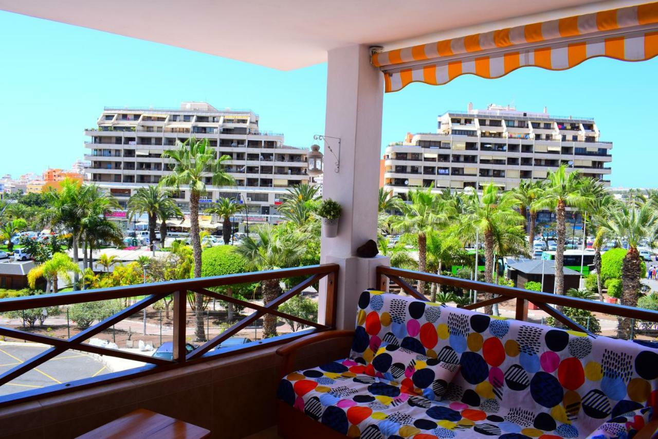 Sunny Summerland Los Cristianos, Ap With City And Ocean View Лос Кристианос Экстерьер фото