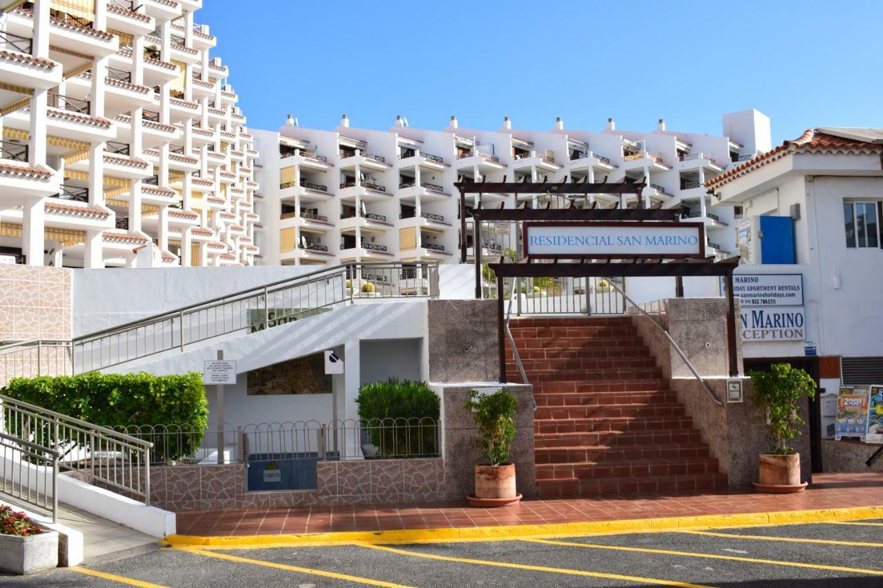 Sunny Summerland Los Cristianos, Ap With City And Ocean View Лос Кристианос Экстерьер фото